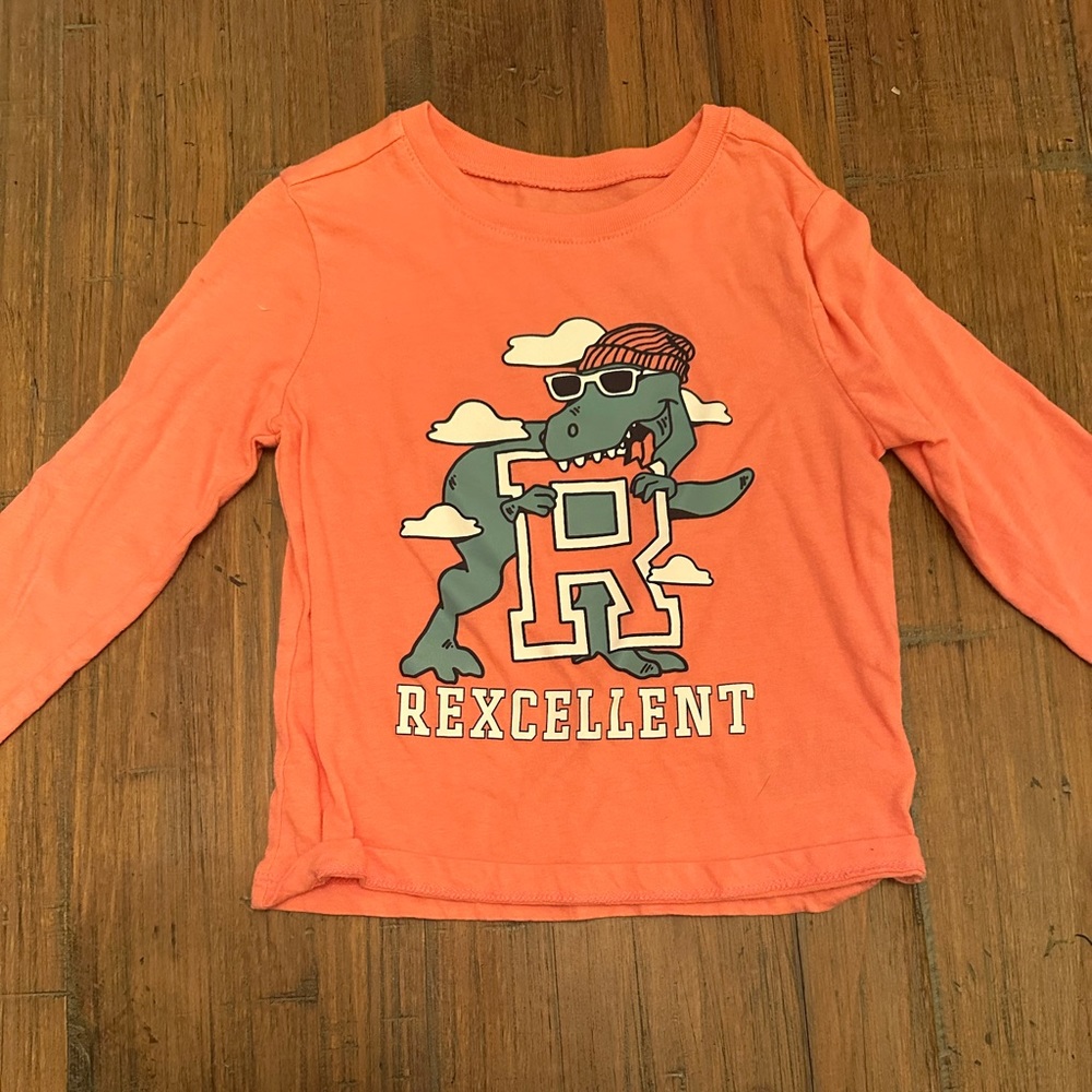 Coral pinkish color size 4T super cute brand never never worn